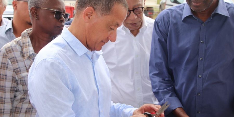 Inauguration d'une unité de collecte et de stockage de produits frais à Javouhey 2