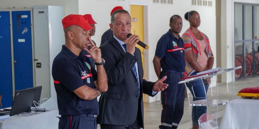 Le Président de la CTG participe à une Remise de Galons aux Sapeurs-Pompiers 3