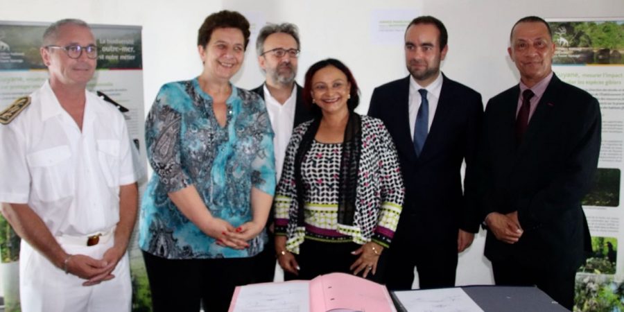 Signature de la convention de préfiguration de la mise en place de l'antenne de l'Agence française de la biodiversité en Guyane 3