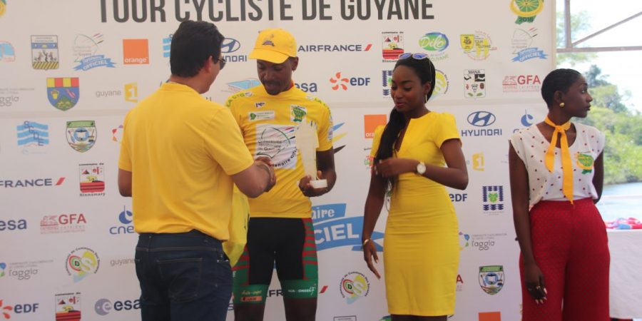 TOUR DE GUYANE 2018 - étape 3 : Patrice Ringuet conserve le maillot jaune, sponsorisé par la CTG ! 3