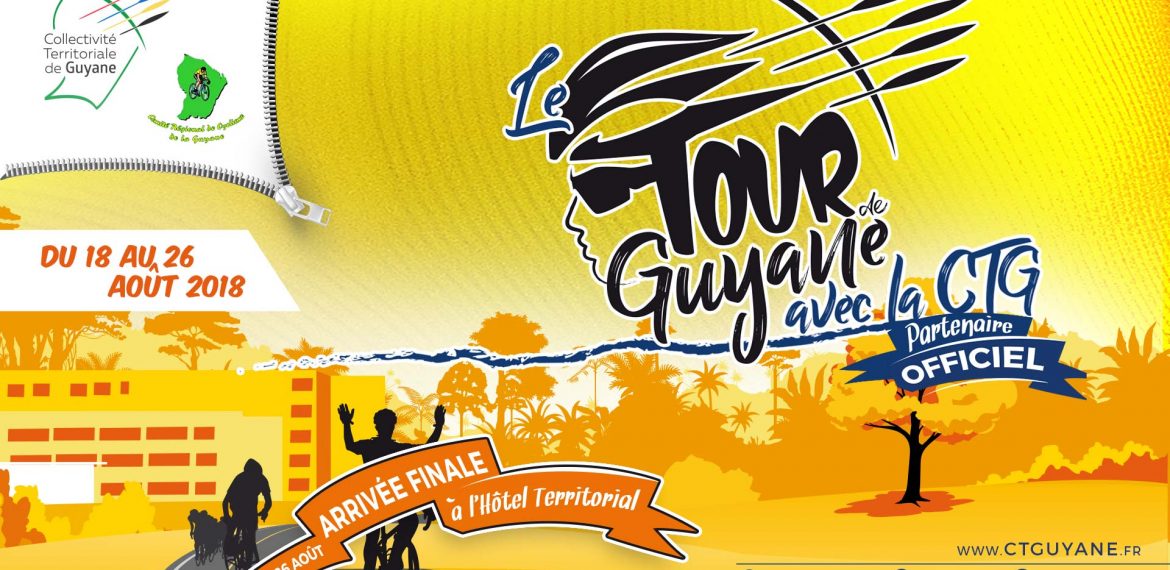 Le Tour de Guyane revient avec la CTG, partenaire officiel