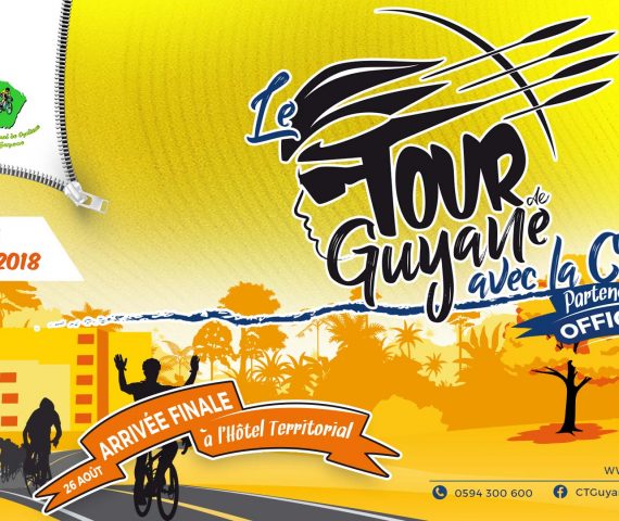 Le Tour de Guyane revient avec la CTG, partenaire officiel