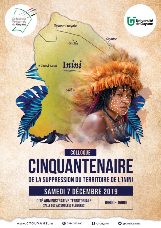 Colloque cinquantenaire de la suppression de l'Inini