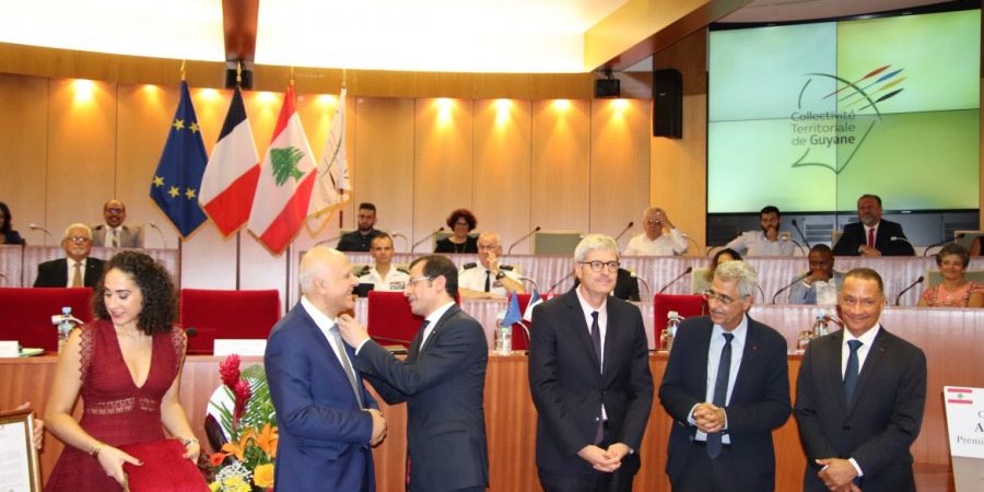 Cérémonie de nomination d’Antonios Darjani, nouveau consul du Liban à Cayenne 8