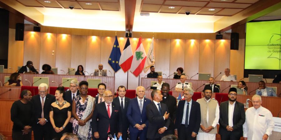 Cérémonie de nomination d’Antonios Darjani, nouveau consul du Liban à Cayenne 14