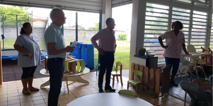 Visite de soutien au personnel de la crèche territoriale - 4