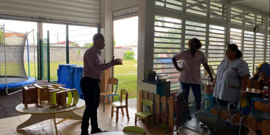 Visite de soutien au personnel de la crèche territoriale - 2