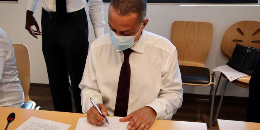 Signature d’une motion de revendications pour une meilleure prise en considération de la lutte contre la Covid-19 en Guyane 14