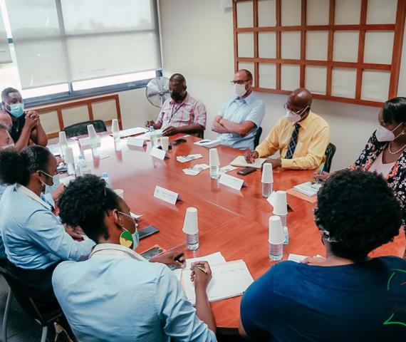 [RENTREE SCOLAIRE 2021-2022] La Collectivité Territoriale de Guyane rencontre des représentants de Parents d'Elèves et Etudiants de Guyane