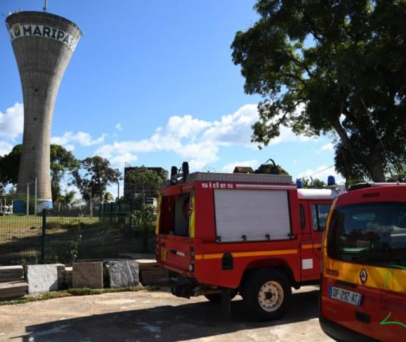 Rencontre avec les personnels du Centre Administratif d’Intervention Technique (CAIT) et du Centre d’Incendie et de Secours de Maripasoula (SDIS)