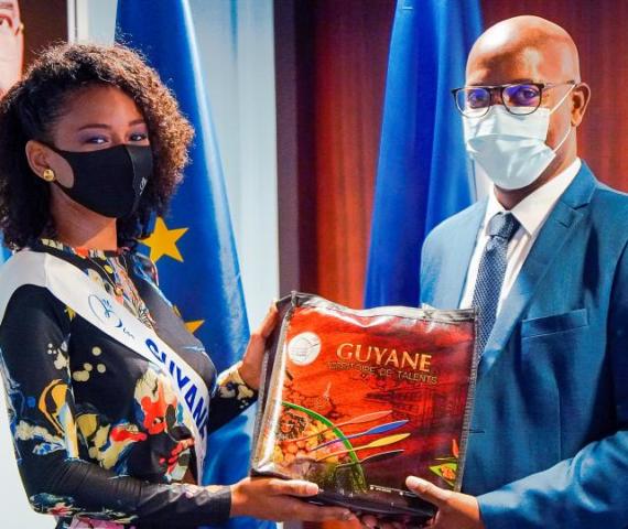 Rencontre avec Mélysa Stéphenson et Miss Guyane Organisation