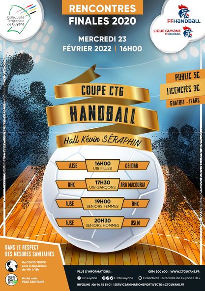[SPORT] Coupe CTG de Handball 2020 et Coupe CTG de Handball 2021