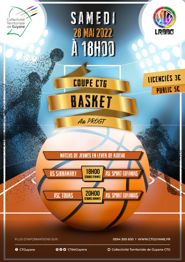 V1 Affiche Coupe CTG de basket 2022
