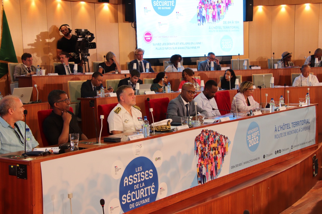 Ouverture des Assises de la Sécurité de Guyane, ce vendredi 30 septembre 2022, à l’Hôtel Territorial