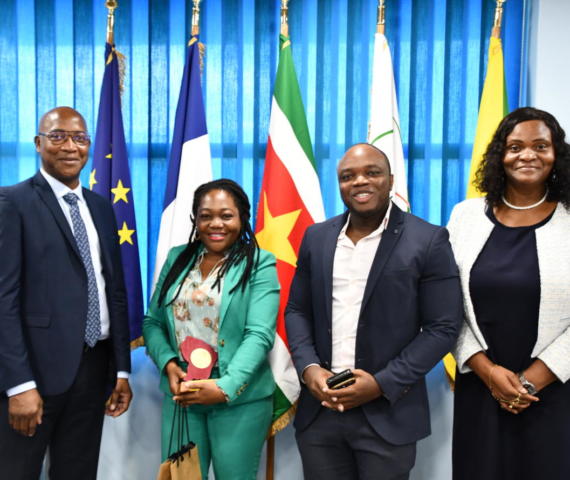 [COOPERATION] Gabriel Serville rencontre avec Indratia Deel, la nouvelle Consule générale du Suriname en Guyane
