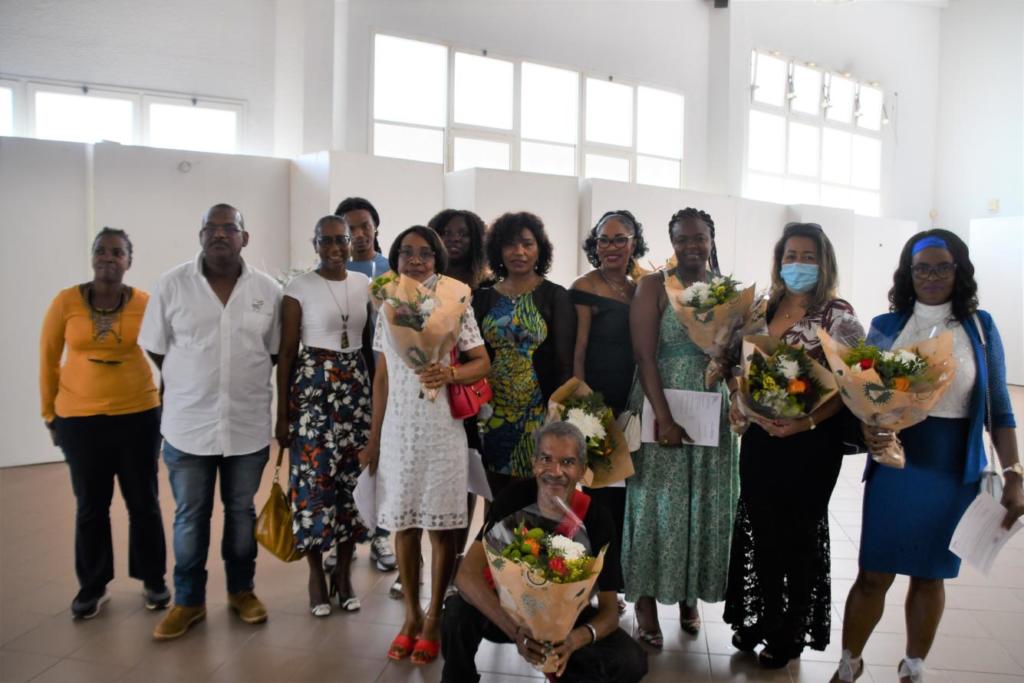 Remise de diplômes à 9 agents d’entretien de la Collectivité Territoriale de Guyane ayant obtenu un certificat de compétence professionnelle