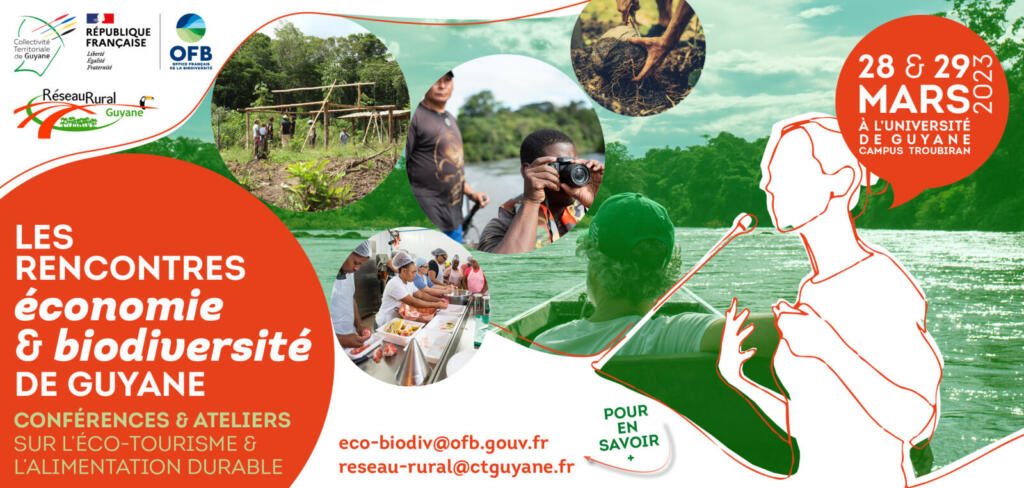 Inscription aux Rencontres Économie et Biodiversité de Guyane