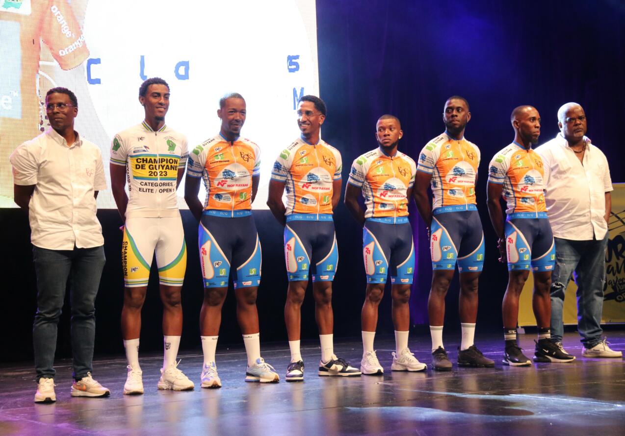 32e edition du Tour de Guyane Presentation officielle des equipes Collectivite Territoriale de Guyane
